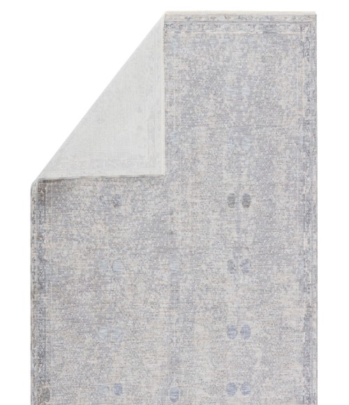 Jaipur Living Larkin Floral Light Gray/ Beige Runner Rug (3'X10')