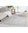 Jaipur Living Larkin Floral Light Gray/ Beige Runner Rug (3'X10')