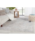 Jaipur Living Seraph Medallion Gray/ Beige Area Rug 4'X6'