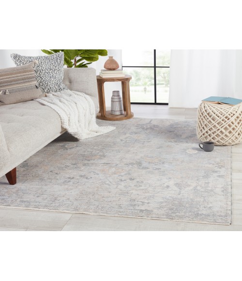 Jaipur Living Seraph Medallion Gray/ Beige Area Rug 4'X6'