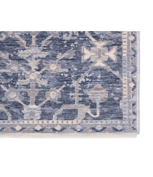 Jaipur Living Seraph Medallion Blue/ Gray Area Rug (4'X6')