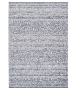 Jaipur Living Evolet Oriental Gray/ Blue Runner Bla10 Area Rug 3 ft. X 10 ft. Runner