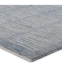 Jaipur Living Dounia Striped Blue/ Light Gray Runner Bla11 Area Rug 3 ft. X 10 ft. Runner