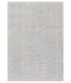 Jaipur Living Dounia Striped Light Gray/ Blue Bla12 Area Rug 5 ft. X 8 ft. Rectangle