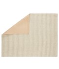 Jaipur Living Fetia Natural Solid Cream/ Light Taupe Area Rug (5'X8')