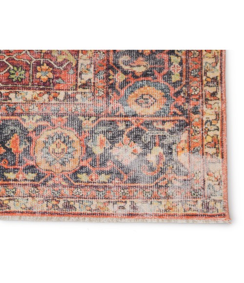 Boheme Area Rug Jaipur Living Avonlea Oriental Blue/ Orange Area Rug (8'10"X11'9")