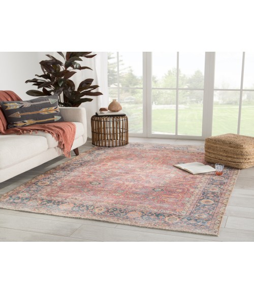 Boheme Area Rug Jaipur Living Avonlea Oriental Blue/ Orange Area Rug (8'10"X11'9")