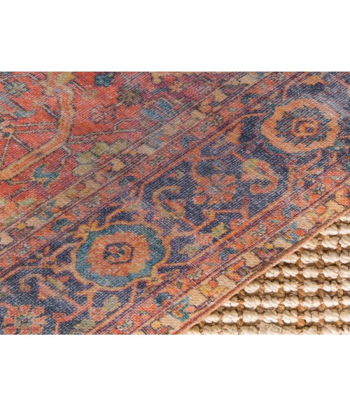 Boheme Area Rug Jaipur Living Avonlea Oriental Blue/ Orange Area Rug (8'10"X11'9")