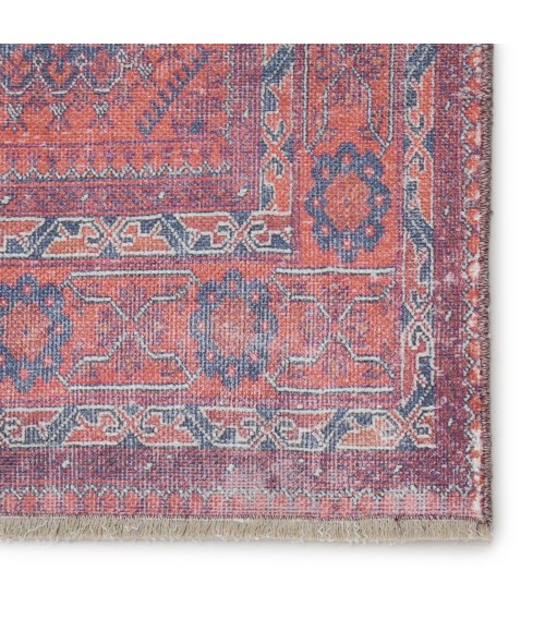 Boheme Area Rug Jaipur Living Shelta Oriental Blue/ Red Area Rug (8'10"X11'9")