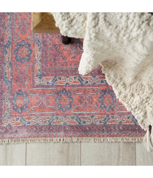 Boheme Area Rug Jaipur Living Shelta Oriental Blue/ Red Area Rug (8'10"X11'9")