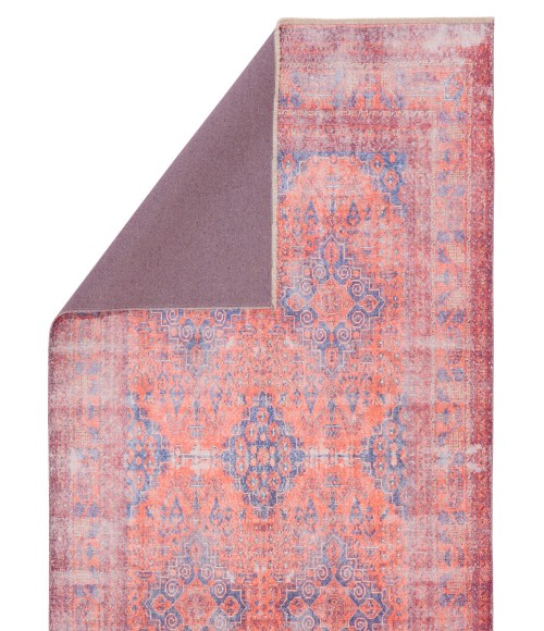 Boheme Area Rug Jaipur Living Menowin Medallion Blue/ Orange Area Rug (8'10"X11'9")