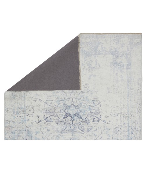 Boheme Area Rug Jaipur Living Contessa Medallion Blue/ White Area Rug (8'10"X11'9")