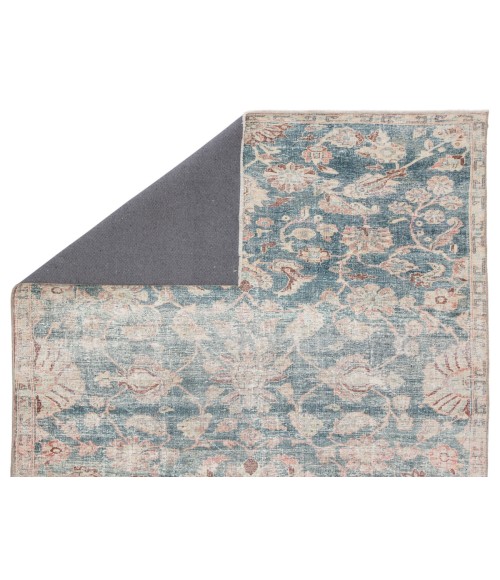 Boheme Area Rug Jaipur Living Bardia Oriental Dark Teal/ Rust Area Rug (5'X8')
