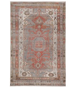 Jaipur Living Boheme Palazza BOH10 Gray/Orange 10 ft. X 14 ft. Rectangle Rug