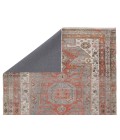 Boheme Area Rug Jaipur Living Palazza Medallion Gray/ Orange Area Rug (4'X6')