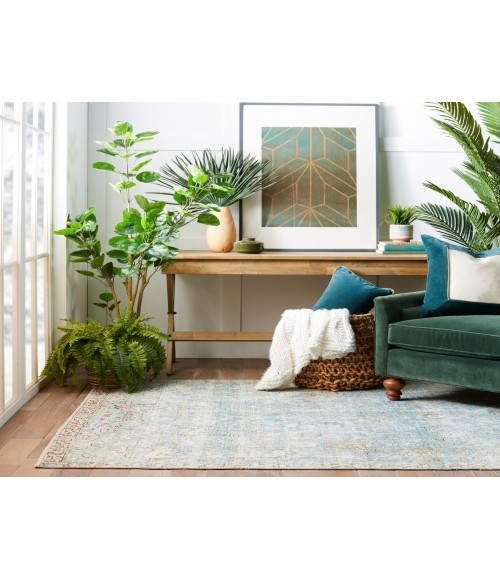 Jaipur Living Boheme Teal BOH17 3 ft. X 10 ft. Rnr Runner Rug