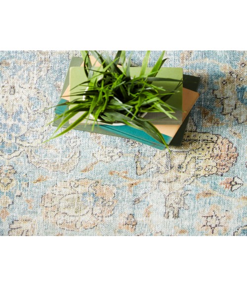 Jaipur Living Boheme Teal BOH17 3 ft. X 10 ft. Rnr Runner Rug