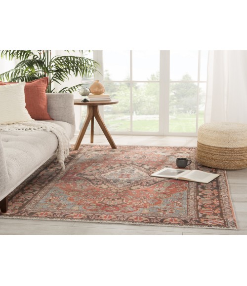 Boheme Area Rug Jaipur Living Wesleyan Medallion Rust/ Gray Area Rug (8'10"X11'9")