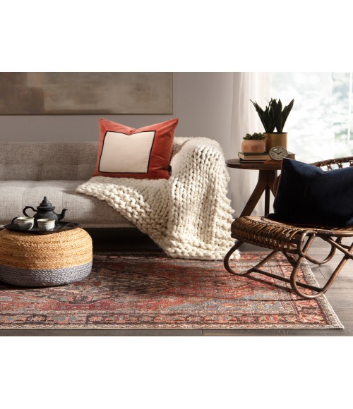 Boheme Area Rug Jaipur Living Wesleyan Medallion Rust/ Gray Area Rug (8'10"X11'9")