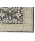 BOH24 Pia Rug Jaipur Living Pia Medallion Navy/ Cream Runner Rug 2'6"X8'