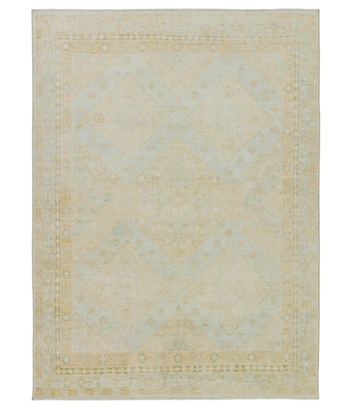 BOH25 Winn Rug Jaipur Living Winn Trellis Blue/ Green Area Rug 8'10"X11'9"