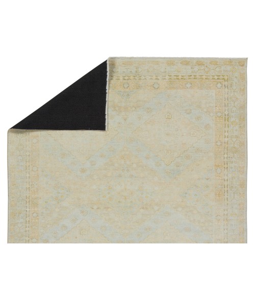 BOH25 Winn Rug Jaipur Living Winn Trellis Blue/ Green Area Rug 8'10"X11'9"