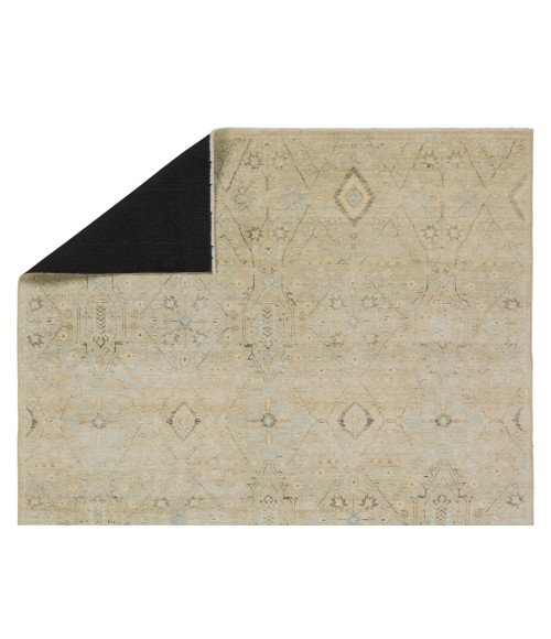 BOH26 Maisie Rug Jaipur Living Maisie Medallion Green/ Blue Area Rug 8'10"X11'9"