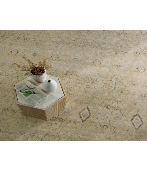 BOH26 Maisie Rug Jaipur Living Maisie Medallion Green/ Blue Area Rug 8'10"X11'9"