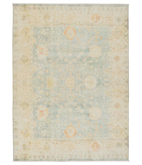 BOH27 Lovato Rug Jaipur Living Lovato Floral Blue/ Green Area Rug 5'X8'