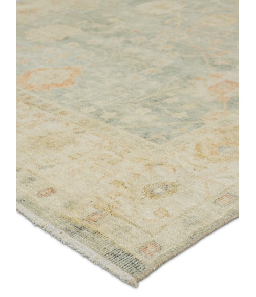 BOH27 Lovato Rug Jaipur Living Lovato Floral Blue/ Green Area Rug 5'X8'