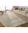 BOH27 Lovato Rug Jaipur Living Lovato Floral Blue/ Green Area Rug 5'X8'