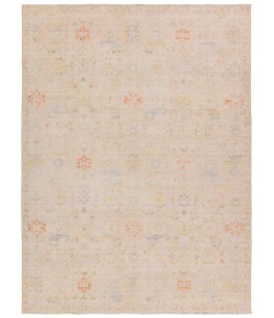 Jaipur Living Aaina Floral Cream/Blue Boh30 Area Rug 4 ft. X 6 ft. Rectangle