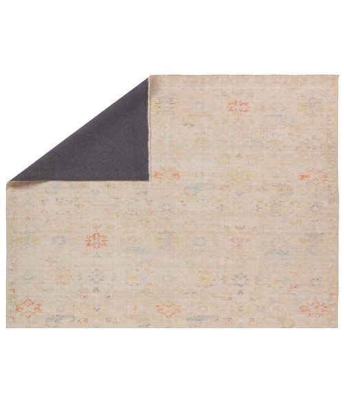 BOH30 Aaina Rug Jaipur Living Aaina Floral Cream/Blue Area Rug 5'X8'