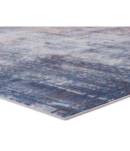 Borealis Area Rug Vibe by Jaipur Living Donati Abstract Blue/ Orange Area Rug (9'X12')