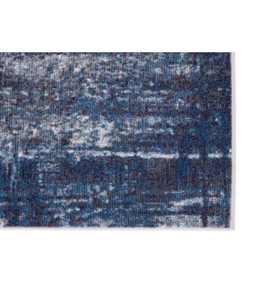 Borealis Area Rug Vibe by Jaipur Living Donati Abstract Blue/ Orange Area Rug (9'X12')