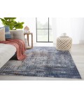 Borealis Area Rug Vibe by Jaipur Living Donati Abstract Blue/ Orange Area Rug (9'X12')