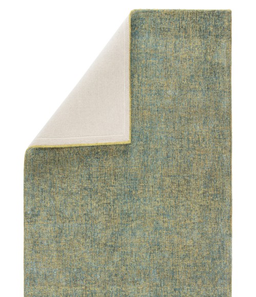 Jaipur Living Britta Plus Handmade Solid Blue/ Green Area Rug (5'X8')