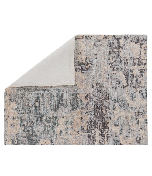 Jaipur Living Octave Handmade Abstract Silver/ Tan Area Rug 6'X9'