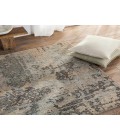 Jaipur Living Octave Handmade Abstract Silver/ Tan Area Rug 6'X9'