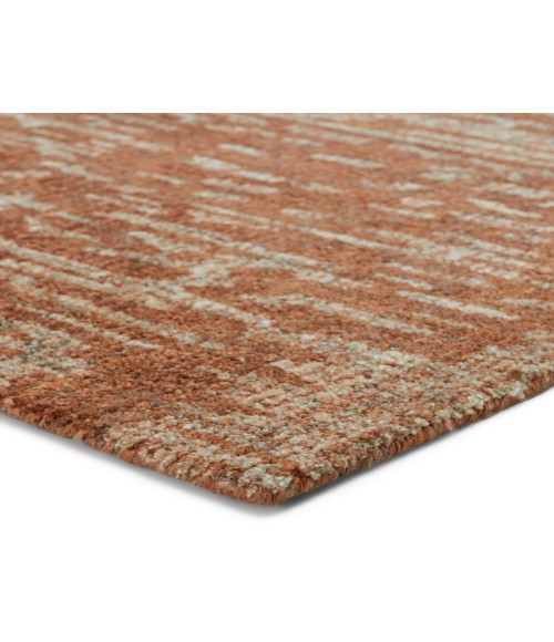 Jaipur Living Pangia Handmade Abstract Rust/ Light Brown Area Rug 10'X14'