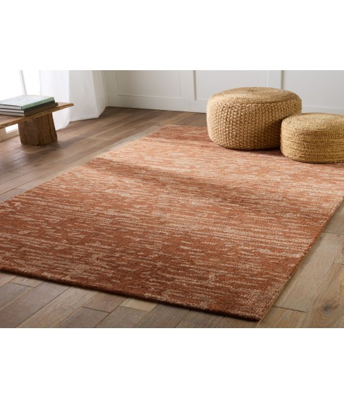 Jaipur Living Pangia Handmade Abstract Rust/ Light Brown Area Rug 10'X14'