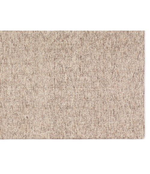 Jaipur Living Oland Handmade Solid White/ Brown Area Rug (8'X10')