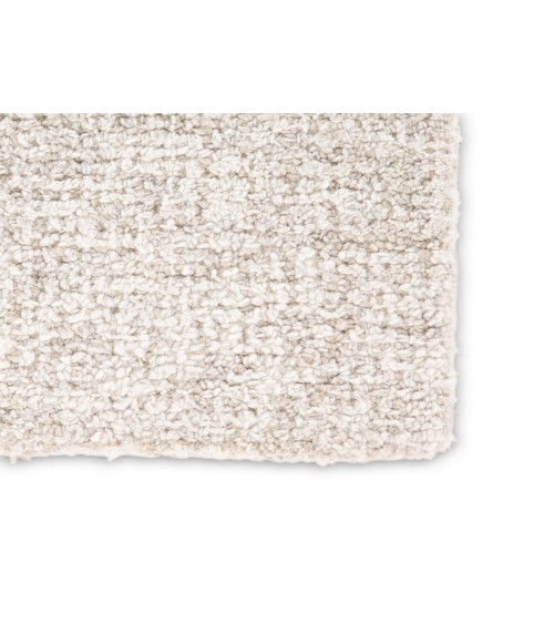Jaipur Living Oland Handmade Solid Ivory/ Gray Area Rug (8'X10')