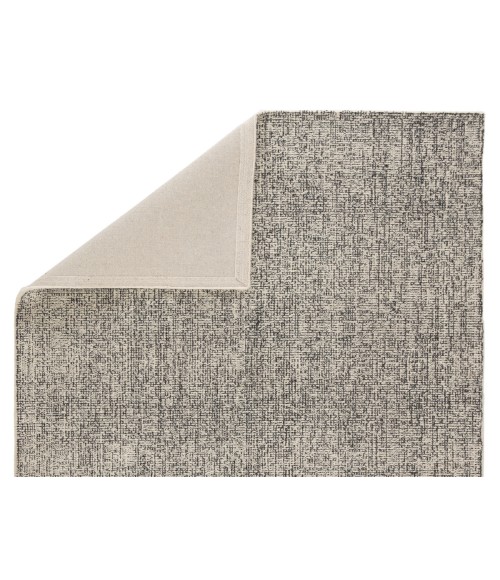 Jaipur Living Oland Handmade Solid Cream/ Black Area Rug (8'X10')