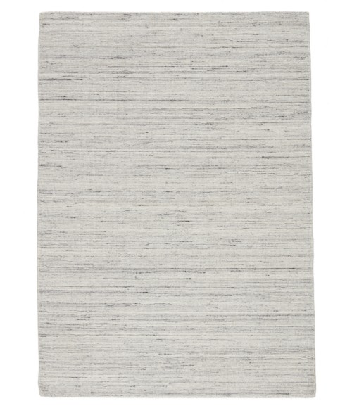 Jaipur Living Danan Handmade Solid Gray/ Ivory Area Rug (5'X8')