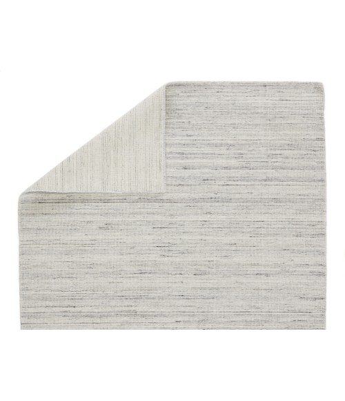 Jaipur Living Danan Handmade Solid Gray/ Ivory Area Rug (5'X8')