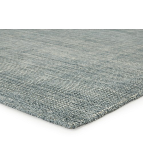 Jaipur Living Danan Handmade Solid Blue/ Gray Area Rug (5'X8')