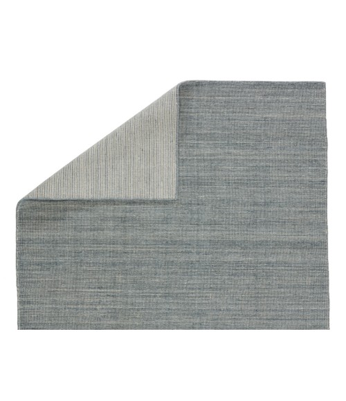 Jaipur Living Danan Handmade Solid Blue/ Gray Area Rug (5'X8')