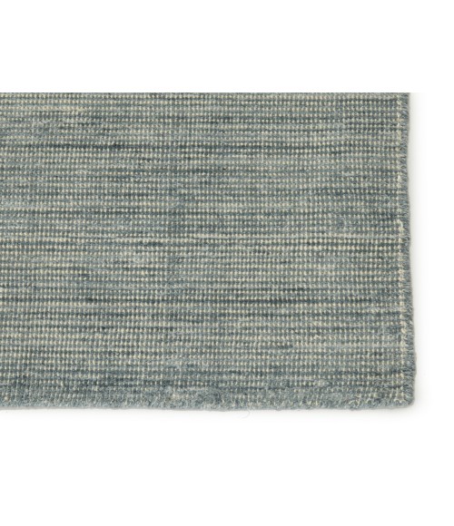 Jaipur Living Danan Handmade Solid Blue/ Gray Area Rug (5'X8')