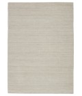 Jaipur Living Danan Handmade Indoor/ Outdoor Solid Ivory/ Light Gray Area Rug 4'X6'